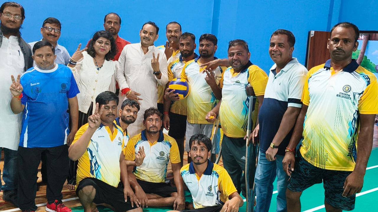 Khel Diwas celebration at Gandhi Maidan with the Mayor and Paralympic medallists